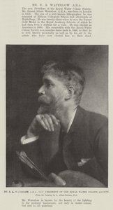 M. E A Waterlow, ARA, Nouveau Président de la Royal Water Colour Society - Lawrence Alma Tadema